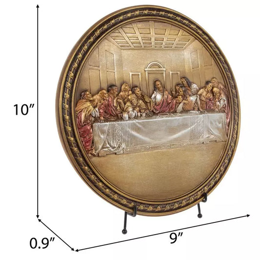 Decoración de La Última Cena con Caballete