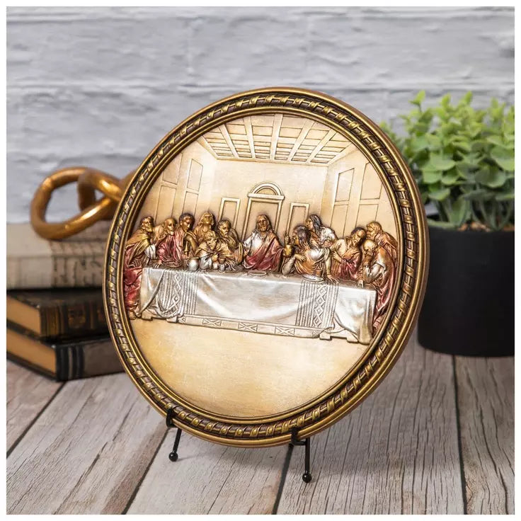 Decoración de La Última Cena con Caballete