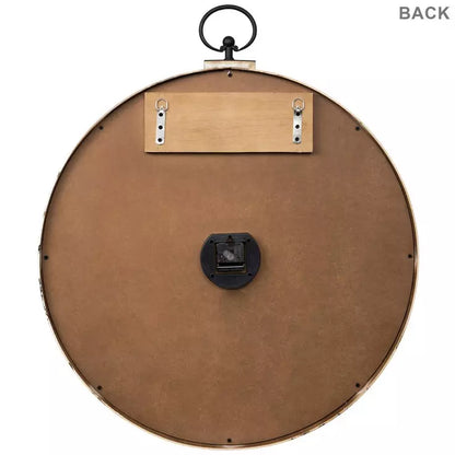 Reloj de pared de madera moderno vintage